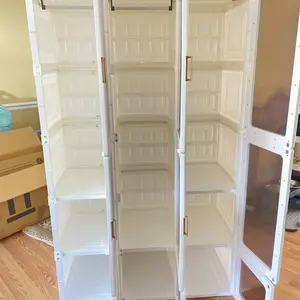 Foto de reseña verificada del clóset plegable con puertas transparentes